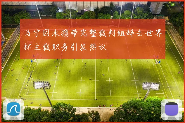 马宁因未携带完整裁判组辞去世界杯主裁职务引发热议